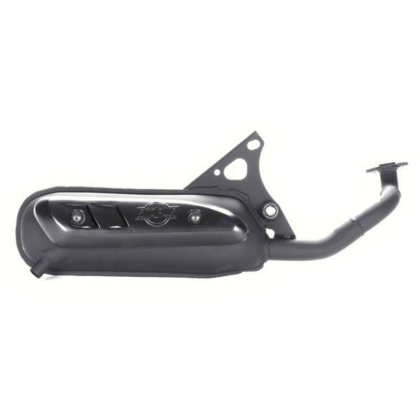 Impianto di scarico completo LeoVince SITOPLUS con omologazione, acciaio per Beta Tempo / MBK Forte 50 1994 - 1998 / Malaguti Centro / MBK Fizz 1994 - 1997 / MBK Evolis 1992 - 1998 / Yamaha Axis / Breeze / Jog / YE Zest 1994 - 1995
