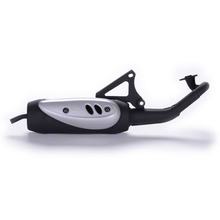 Sistema de escape completo LeoVince SITOPLUS homologado, acero para MBK Ovetto / Yamaha Neo's 50 2 tiempos año 2002 - 2012