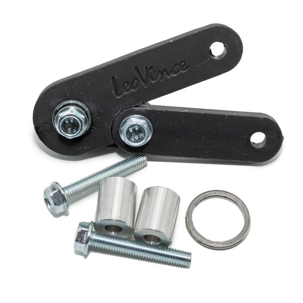 Auspuffanlage LeoVince Komplettanlage SITO, Stahl für Peugeot Vivacity 50 AC – Bild 4