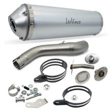 Endschalldämpfer LeoVince LV-X mit Zulassung, Aluminium für Kawasaki KFX 400 Bj. 2003 - 2006 / Suzuki LTZ Bj. 2003 - 2008