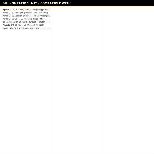 exhaust LeoVince Aluminum set Handmade TT for Aprilia SR 50 Sport SR 50 R Factor – Bild 6