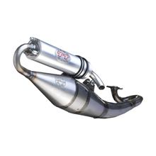 Complete LeoVince HAND MADE TT exhaust system with approval, aluminum for Peugeot Ludix 50 2 One / One / Trend model years 2004 - 2012 / New Vivacity model years 2008 - 2012