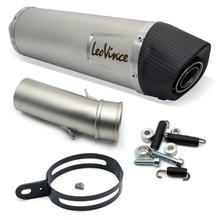 Silenziatore finale LeoVince LV ONE EVO omologato, acciaio inossidabile, calotta in carbonio per BMW F 800 GT Anno 2013 - 2016 E3 / F 800 R Anno 2009 - 2016 E3