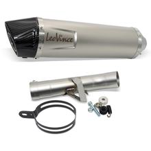 Silenziatore posteriore LeoVince LV ONE EVO con omologazione, acciaio inossidabile, cappuccio in carbonio per Suzuki GSF 650 Bandit / S Anno 2007 - 2015 E3 / GSX-F Anno 2008 - 2015 E3
