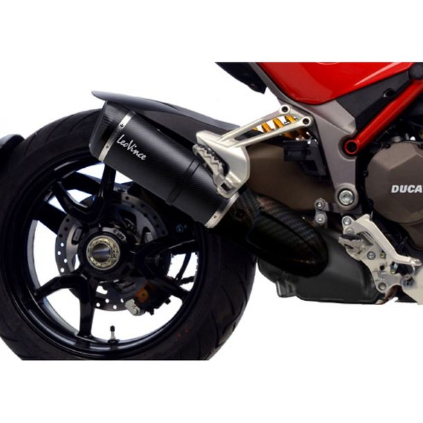 Silenziatore terminale LeoVince SLIP-ON SBK FACTORY S, Carbon per Ducati Multistrada 1200S D / Air