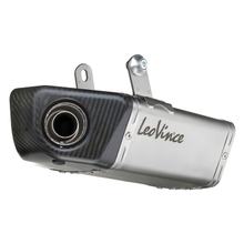 Exhaust system LeoVince complete system UNDERBODY stainless steel, carbon cap for Yamaha XSR700 / MT-07 / MT-07 Tracer