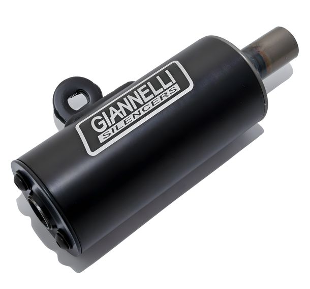 Rear Silencer Giannelli Vintage with Approval for LML / Piaggio