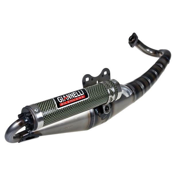 Auspuffanlage Giannelli Reverse mit ABE für Gilera / Piaggio 50