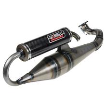 Impianto di scarico Giannelli Shot V4 omologato per Aprilia / Benelli / Beta / Malaguti / MBK / Yamaha