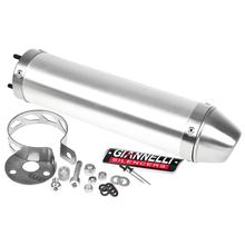 Sistema de escapamento Giannelli ponteira de alumínio com ABE para Aprilia / Derbi / MBK / Peugeot / Yamaha