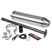 Giannelli uitlaatsysteem aluminium demper met ABE voor Aprilia/Derbi
