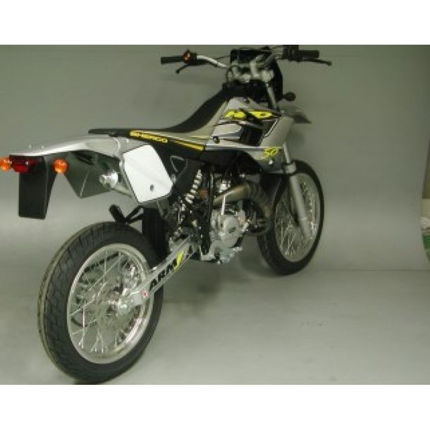 Exhaust system Giannelli end cap aluminum without ABE for Sherco