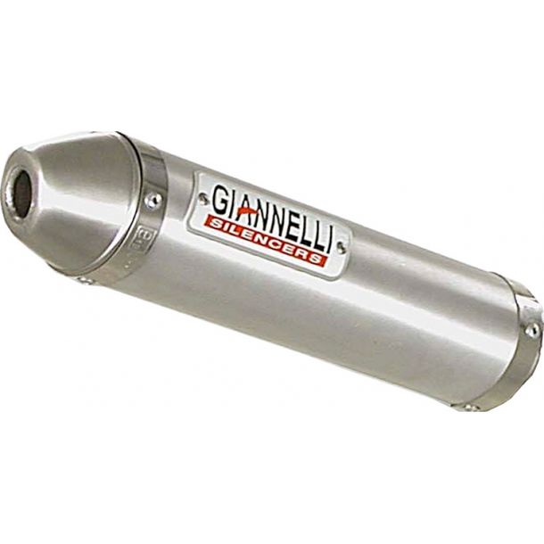 Exhaust system Giannelli end cap aluminum with ABE for HRD