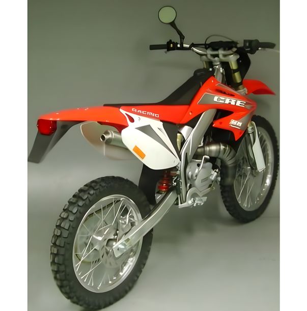 Exhaust system Giannelli end cap aluminum with ABE for HM