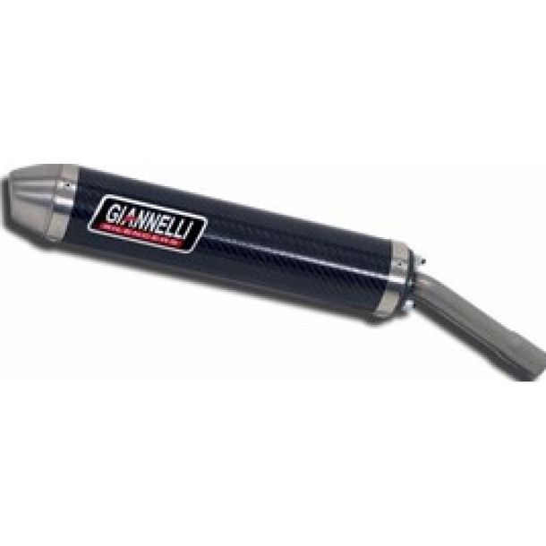Système d'échappement Giannelli Silencer carbone haut avec ABE pour Peugeot