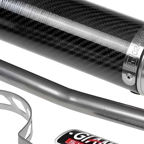 Auspuffanlage Giannelli Endtopf Carbon mit ABE für Aprilia – Bild 1