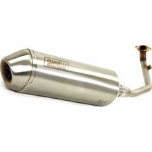 Système d'échappement Giannelli G-4 ligne complète d'acier inoxydable avec ABE pour Piaggio