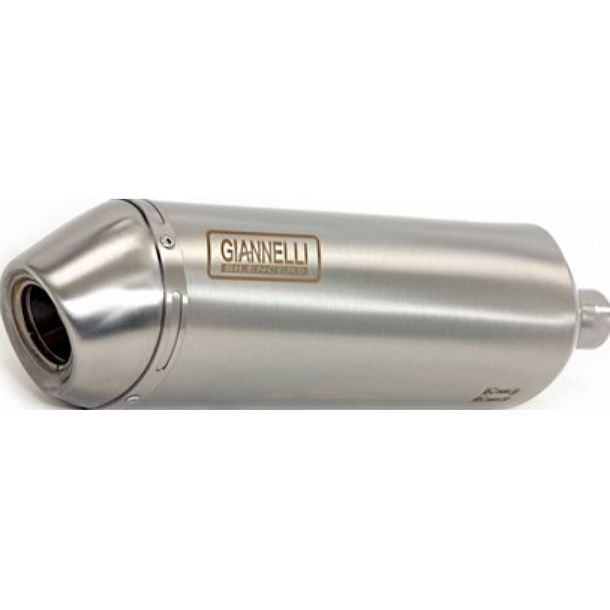 Exhaust system Giannelli G-4 Complete system stainless steel with ABE for Kymco