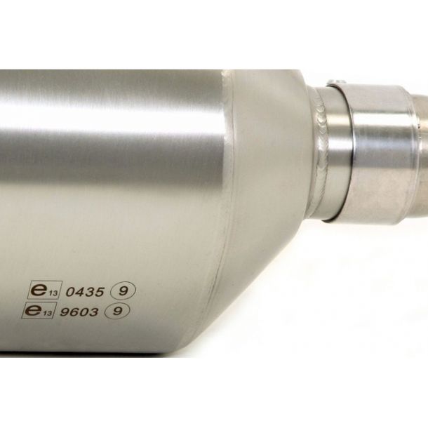Exhaust system Giannelli G-4 complete system stainless steel with ABE for Honda