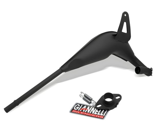 Exhaust system Giannelli front silencer without ABE for Yamaha