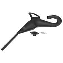 Silenciador de ressonância Giannelli ENDURO IRON, pré-silenciador com corpo de ressonância, sem homologação (ABE) para Yamaha DT 80 R H2O 2T Ano de fabricação 1985 - 1992