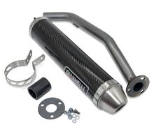 Układ wydechowy Giannelli tłumik końcowy Carbon bez ABE dla Aprilia SX-125 2T