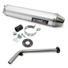 Système d'échappement Giannelli silencieux aluminium avec ABE pour Aprilia