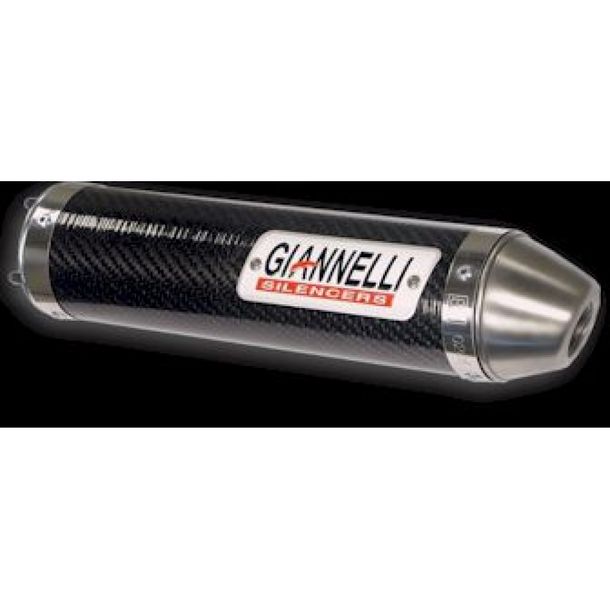 Auspuffanlage Giannelli Endtopf Carbon High Up mit ABE für Aprilia