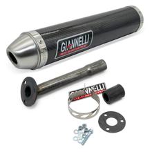Sistema de escape Giannelli silencioso de carbono com homologação (ABE) para Husqvarna