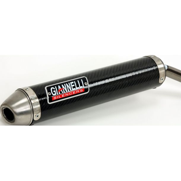 Exhaust system Giannelli end cap carbon without ABE for Husqvarna
