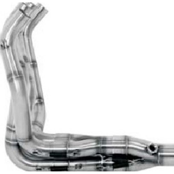 collettori di scarico Giannelli corsa 4x2x1 per silenziatore originale, senza ABE per Kawasaki