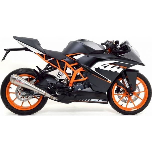 Auspuffanlage Giannelli GX-One Slip On Edelstahl mit ABE für KTM
