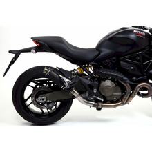 Giannelli X-Pro roestvrijstalen zwarte uitlaatdemper met ABE voor Ducati