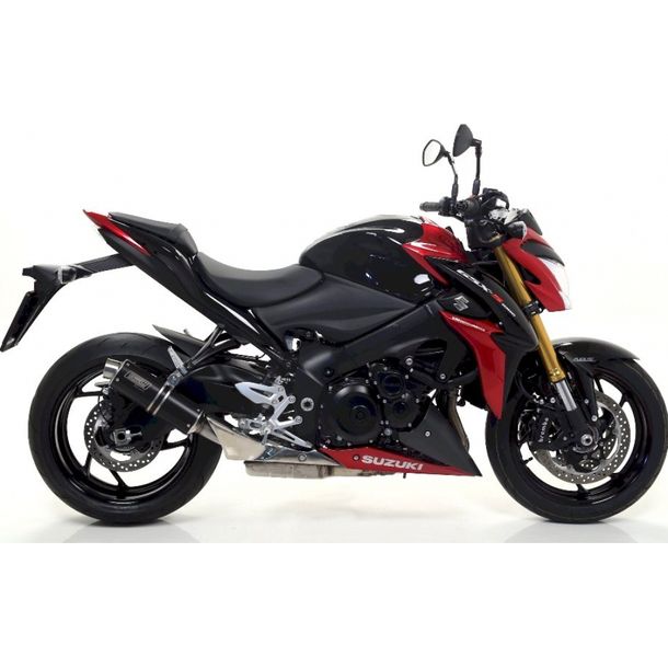 Auspuff Endschalldämpfer Giannelli X-Pro Edelstahl Black mit ABE für Suzuki