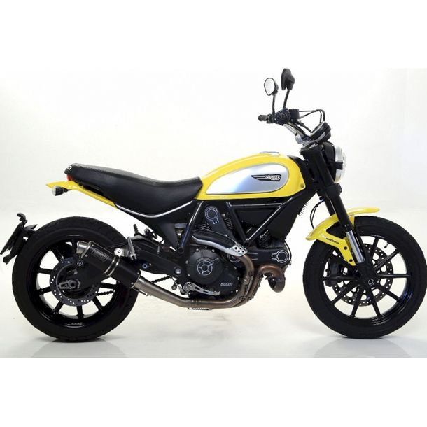 Auspuff Endschalldämpfer Giannelli X-Pro Edelstahl Black mit ABE für Ducati
