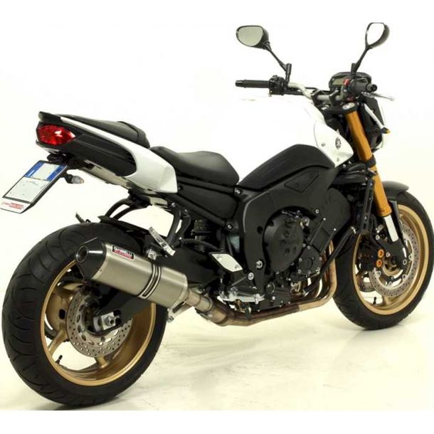 Auspuffanlage Giannelli Ipersport Slip On Titan mit Carbonendkappe mit ABE für Yamaha