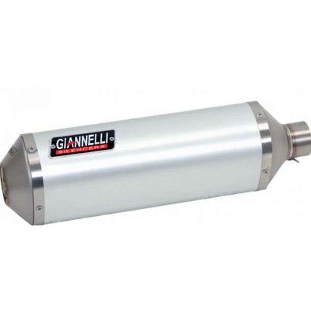 Giannelli Ipersport Slip On aluminium uitlaatsysteem met ABE voor Kawasaki