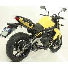 Impianto di scarico Giannelli IPERSPORT Komplettanlage carbonio con carbonio con ABE per Kawasaki
