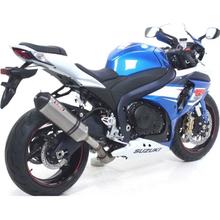 sistema di scarico Giannelli IPERSPORT slip on titanio con carbonio omologato per Suzuki