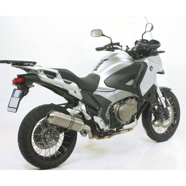 Système d'échappement Giannelli Ipersport Glissement aluminium avec ABE pour Honda