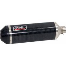 Impianto di scarico Giannelli IPERSPORT scivolare sul carbonio con carbonio omologato per Honda