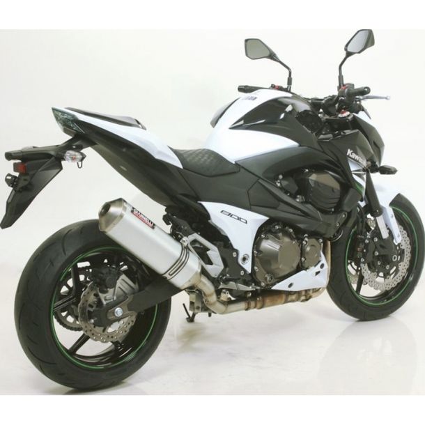 Système d'échappement Giannelli Ipersport Glissement aluminium avec ABE pour Kawasaki