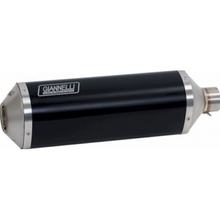 Impianto di scarico Giannelli IPERSPORT Slip On Black Line con ABE per Kawasaki