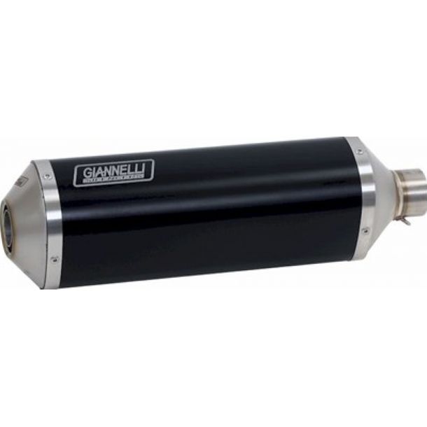 Système d'échappement Giannelli Ipersport Slip On Line noir avec ABE pour Honda