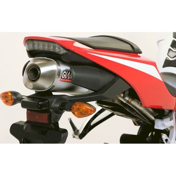Système d'échappement Giannelli Ipersport Glissement aluminium avec ABE pour Honda