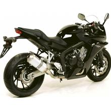 Système d'échappement Giannelli Ipersport complet en aluminium avec ABE pour Honda