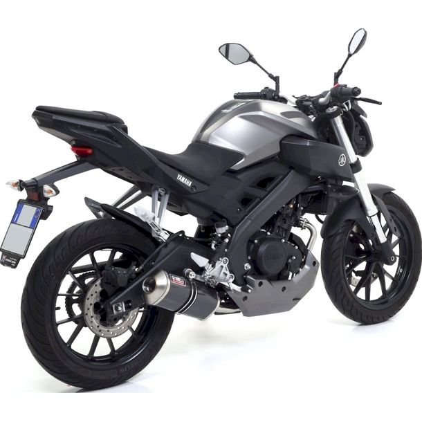 Système complet d'échappement Giannelli Ipersport Black Line avec ABE pour Yamaha