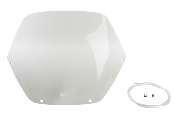MRA original shaped windscreen O with ABE for Honda XL 600