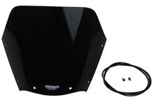 MRA original shaped windscreen O with ABE for Kawasaki KLE 500