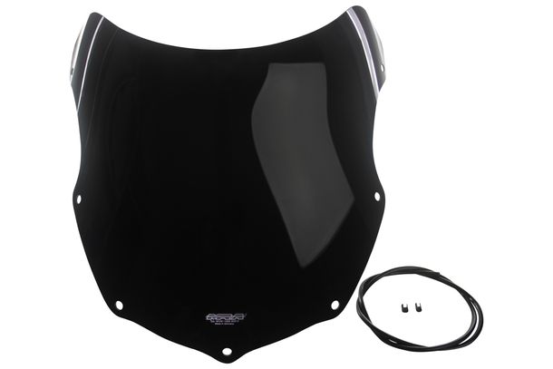 Windschutzscheibe MRA Spoilerscheibe S schwarz mit ABE für Suzuki GSX R 600 – Bild 1
